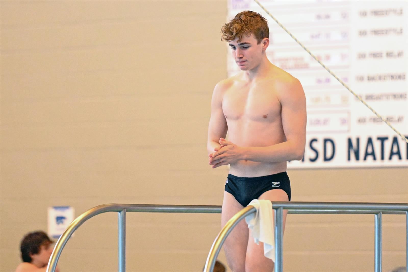 Cypress Woods High School junior Ben Romig was named the District 17-6A Boys’ Diver of the Meet. 